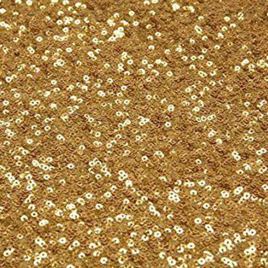 2 Panels 2FTX6FT Sparkly Gold Sequin Curtain Potography Backdrop Wedding Decoration Props
