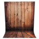 2.1 x 1.5m Wood Wall Floor Theme Scene Vinyl Studio Photography Backdrop Photo Background