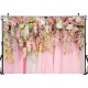 210x150cm 150x90cm Pink Flower Wedding Party Brilliant Photography Background Cloth Backdrops Photo Props