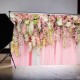 210x150cm 150x90cm Pink Flower Wedding Party Brilliant Photography Background Cloth Backdrops Photo Props 210x150cm 150x90cm Pink Flower Wedding Party Brilliant Photography Background Cloth Backdrops Photo Props