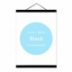 21cm 30cm 40cm 50cm 60cm 70cm 80cm Modern Black Wooden Picture Scroll Frame Photo Painting Poster Backdrop Hanger