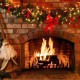 2x1FT 3x2FT Fireplace Fire Brick Photography Backdrop Background Studio Prop