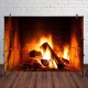 2x1FT 3x2FT Fireplace Fire Wood Photography Backdrop Background Studio Prop 2x1FT 3x2FT Fireplace Fire Wood Photography Backdrop Background Studio Prop