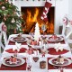 2x1ft 3x2ft E21008 Ethylene Propylene Hearth Flame Wood Block Decor Photography Backdrop Background Party Wallpaper