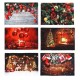 3D Christmas Wall Hanging Cloth Photo Background Cloth Hanging Painting Tapestry Wall Decoration Blanket Photography Backdrops