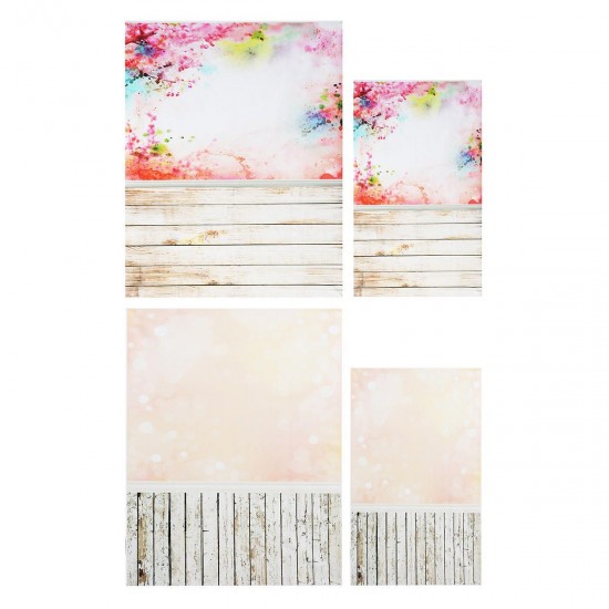 3x5FT 5x7FT Pink Theme Wood Floor Photography Backdrop Background Studio Prop 3x5FT 5x7FT Pink Theme Wood Floor Photography Backdrop Background Studio Prop