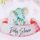 3x5FT 5x7FT Vinyl Baby Shower Elephant Pink Rose Photography Backdrop Background Studio Prop 3x5FT 5x7FT Vinyl Baby Shower Elephant Pink Rose Photography Backdrop Background Studio Prop