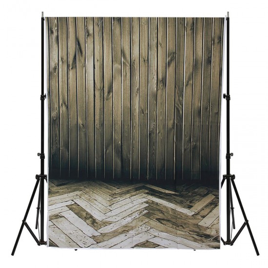 3x5FT 5x7FT Vinyl Dark Wood Wall Floor Photography Backdrop Background Studio Prop 3x5FT 5x7FT Vinyl Dark Wood Wall Floor Photography Backdrop Background Studio Prop