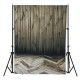 3x5FT 5x7FT Vinyl Dark Wood Wall Floor Photography Backdrop Background Studio Prop