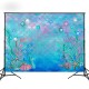 3x5FT 5x7FT Vinyl Mermaid Underwater Sea Star Photography Backdrop Background Studio Prop 3x5FT 5x7FT Vinyl Mermaid Underwater Sea Star Photography Backdrop Background Studio Prop