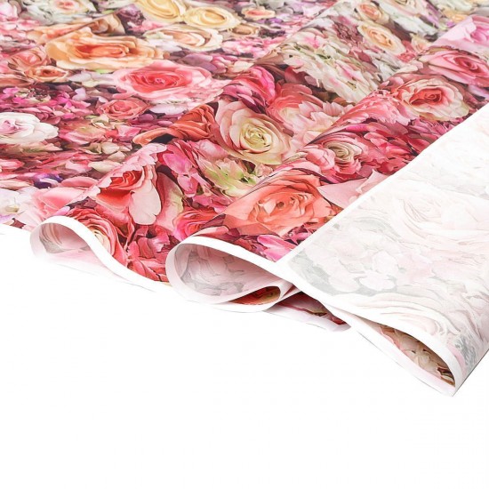 3x5FT 5x7FT Vinyl Pink Yellow Rose Flower Backdrop Photography Background Studio Prop 3x5FT 5x7FT Vinyl Pink Yellow Rose Flower Backdrop Photography Background Studio Prop
