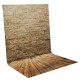 3x5FT Vinyl Brown Brick Wall Wood Floor Photography Backdrop Background Studio Prop