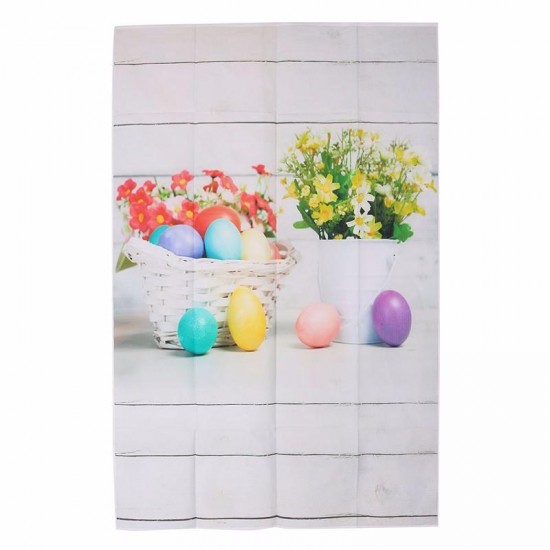 3x5FT Vinyl Colorful Easter Egg Photography Backdrop Background Studio Prop