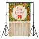 3x5FT Vinyl Merry Christmas Decor Wood Floor Photography Backdrop Background Studio Prop 3x5FT Vinyl Merry Christmas Decor Wood Floor Photography Backdrop Background Studio Prop