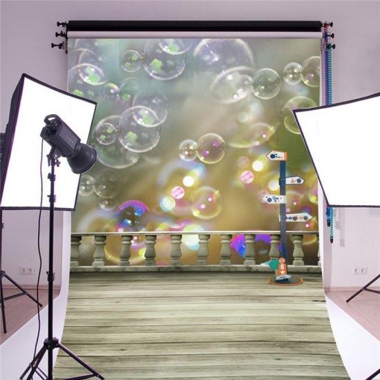 3x5Ft Cloth Colorful Cute Bubbles Floor Studio Backdrop Photography Prop Background 3x5Ft Cloth Colorful Cute Bubbles Floor Studio Backdrop Photography Prop Background