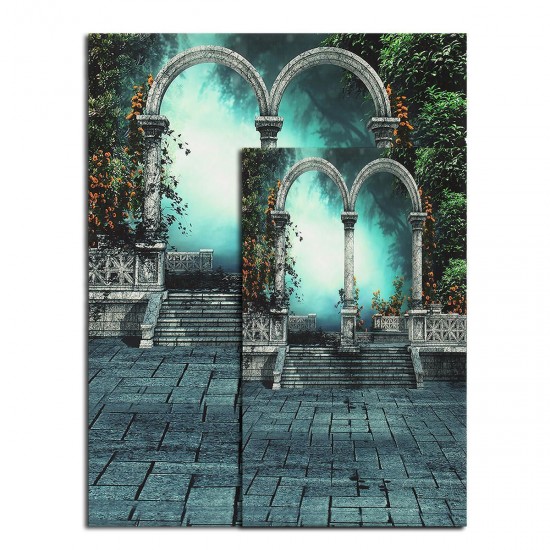 3x5ft 5x6.5ft Garden Platform Photography Backdrop Silk Poster Studio Prop Background 3x5ft 5x6.5ft Garden Platform Photography Backdrop Silk Poster Studio Prop Background
