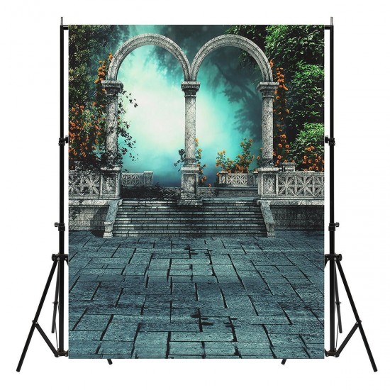 3x5ft 5x6.5ft Garden Platform Photography Backdrop Silk Poster Studio Prop Background 3x5ft 5x6.5ft Garden Platform Photography Backdrop Silk Poster Studio Prop Background