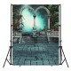 3x5ft 5x6.5ft Garden Platform Photography Backdrop Silk Poster Studio Prop Background 3x5ft 5x6.5ft Garden Platform Photography Backdrop Silk Poster Studio Prop Background