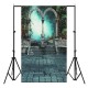 3x5ft 5x6.5ft Garden Platform Photography Backdrop Silk Poster Studio Prop Background 3x5ft 5x6.5ft Garden Platform Photography Backdrop Silk Poster Studio Prop Background