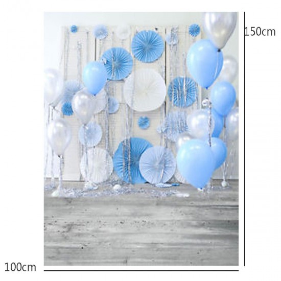 3x5ft Balloon Wall Baby Photography Vinyl Background Board Photo Studio Drops