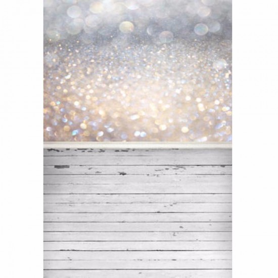 3x5ft Bokeh Glitter Wood Photography Vinyl Backdrop Studio Background 3x5ft Bokeh Glitter Wood Photography Vinyl Backdrop Studio Background
