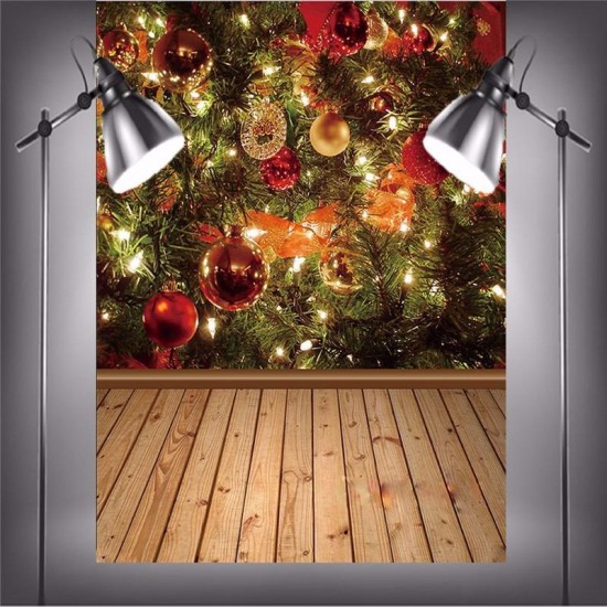 3x5ft Christmas Theme Tree Gift Ornament Wooden Photo Vinyl Background Backdrop Studio Props 3x5ft Christmas Theme Tree Gift Ornament Wooden Photo Vinyl Background Backdrop Studio Props