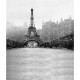 3x5ft Eiffel Tower Theme Photography Vinyl Background Backdrop for Studio 0.9x1.5m