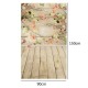 3x5ft Vinyl Wooden Floor Flower Backdrops Photography Studio Props Background