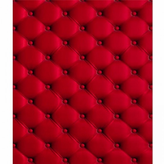 5X7FT 3D Red Wall Cloth Photography Background Backdrop Props for Photo Studio