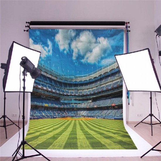 5X7ft Sport Stadium Scenic Photography Background Backdrop Studio Photo Prop