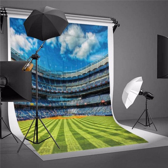 5X7ft Sport Stadium Scenic Photography Background Backdrop Studio Photo Prop