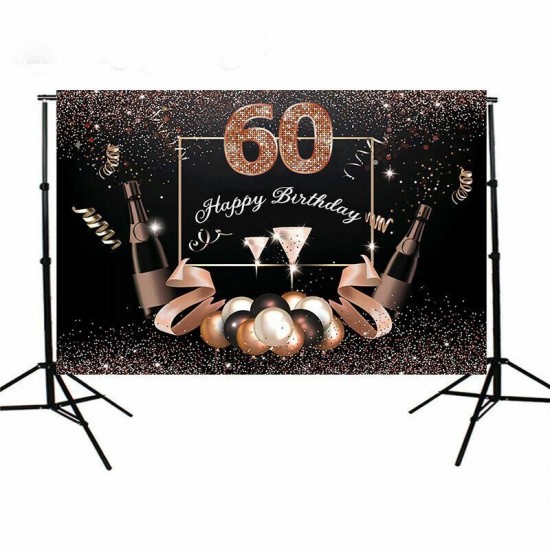 5x3FT 7x5FT 60 70 Birthday Party Decoration Anniversary Studio Photography Backdrops Background 5x3FT 7x5FT 60 70 Birthday Party Decoration Anniversary Studio Photography Backdrops Background