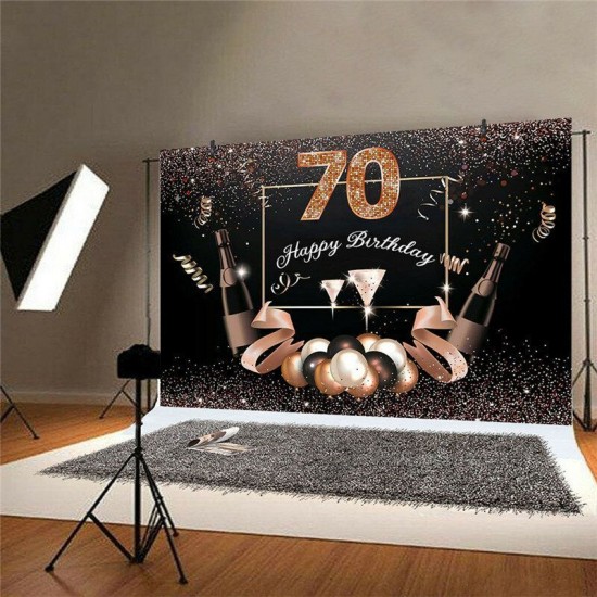 5x3FT 7x5FT 60 70 Birthday Party Decoration Anniversary Studio Photography Backdrops Background