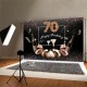 5x3FT 7x5FT 60 70 Birthday Party Decoration Anniversary Studio Photography Backdrops Background 5x3FT 7x5FT 60 70 Birthday Party Decoration Anniversary Studio Photography Backdrops Background