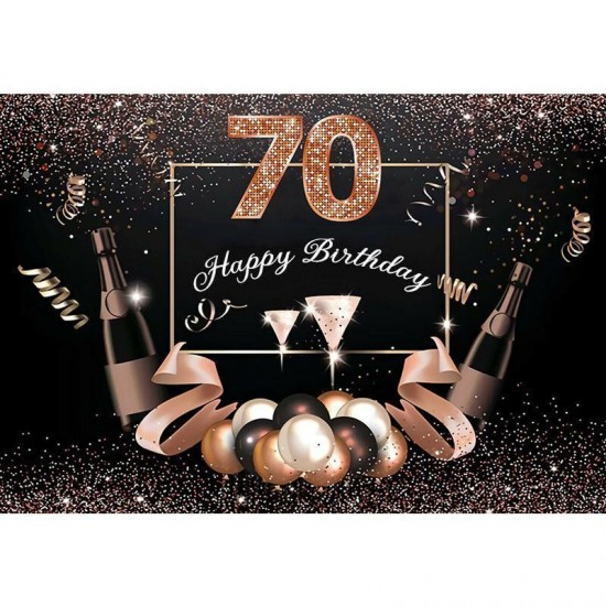 5x3FT 7x5FT 60 70 Birthday Party Decoration Anniversary Studio Photography Backdrops Background