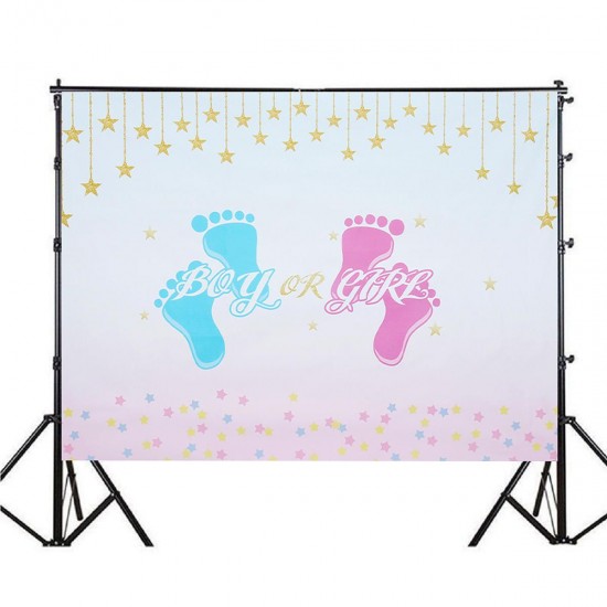 5x3FT 7x5FT 9x6FT Foot Print Boy or Girl Photography Backdrop Background Studio Prop