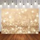 5x3FT 7x5FT 9x6FT Vinyl Gold Glitter Photography Backdrop Background Studio Prop 5x3FT 7x5FT 9x6FT Vinyl Gold Glitter Photography Backdrop Background Studio Prop