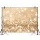 5x3FT 7x5FT 9x6FT Vinyl Gold Glitter Photography Backdrop Background Studio Prop 5x3FT 7x5FT 9x6FT Vinyl Gold Glitter Photography Backdrop Background Studio Prop