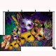 5x3FT 7x5FT 9x6FT Vinyl Holloween Mask Photography Backdrop Background Studio Prop 5x3FT 7x5FT 9x6FT Vinyl Holloween Mask Photography Backdrop Background Studio Prop