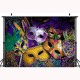5x3FT 7x5FT 9x6FT Vinyl Holloween Mask Photography Backdrop Background Studio Prop 5x3FT 7x5FT 9x6FT Vinyl Holloween Mask Photography Backdrop Background Studio Prop