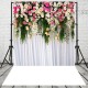 5x3FT 7x5FT Flower Wall Studio Silk Backdrop Photography Prop Photo Background
