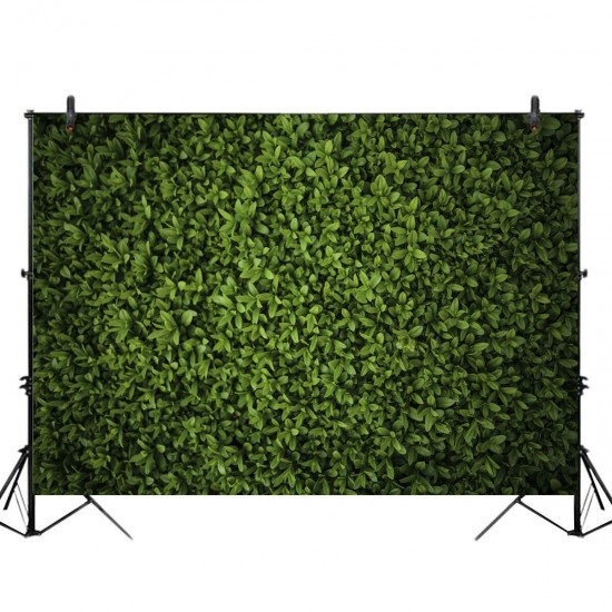 5x3ft 7x5ft 10x6.5ft Green Leaves Wall Backdrop Photography Wall Decor Background for Photo Video Wedding Birthday Party