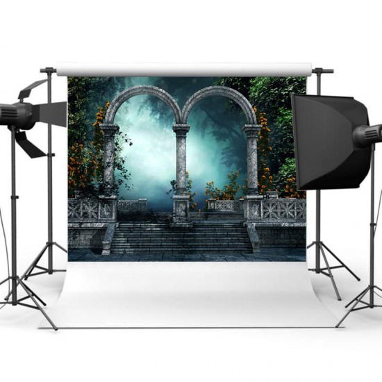 5x3ft Vinyl Fairy Tale Scenery Photography Backdrop Background Studio Prop