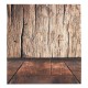 5x7FT Brown Wood Wall Floor Photography Backdrop Studio Prop Background