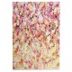 5x7FT Flower Wall Wood Floor Backdrop Photography Prop Photo Studio Background Valentine's Day