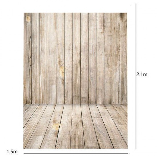 5x7FT Photo Studio Wooden Floor Photography Baby Background Photography Backdrop Props