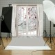5x7FT Photography Backdrop Blossom Flower Window Curtain Studio Photo Background 5x7FT Photography Backdrop Blossom Flower Window Curtain Studio Photo Background