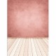 5x7FT Pink Wall Wooden Floor Photo Studio Photography Backdrop Background