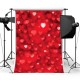 5x7FT Red Heart Valentine's Day Photography Backdrop Background Studio Prop 5x7FT Red Heart Valentine's Day Photography Backdrop Background Studio Prop