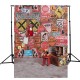 5x7FT Vinyl Graffiti Wall Phone Bear Photography Backdrop Background Studio Prop 5x7FT Vinyl Graffiti Wall Phone Bear Photography Backdrop Background Studio Prop